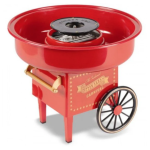 Aparat de facut vata de zahar model retro stil carucior