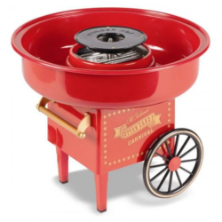 Aparat de facut vata de zahar model retro stil carucior