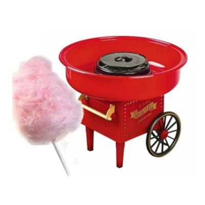 Aparat de facut vata de zahar model retro stil carucior