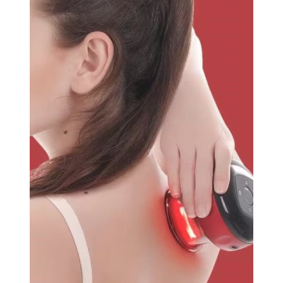 Aparat de masaj cu vacuum electric Terapie prin ventuze 12 niveluri de presiune si incalzire