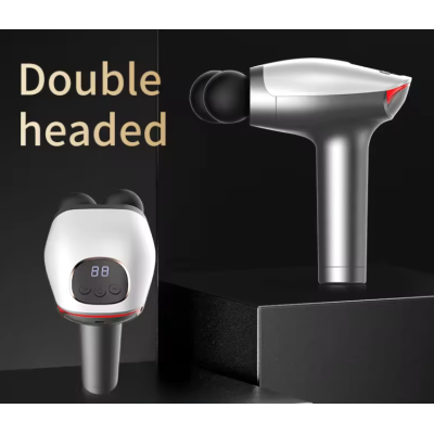 Aparat de masaj Gun SL 921 cu 4 capete interschimbabile si Cap dublu