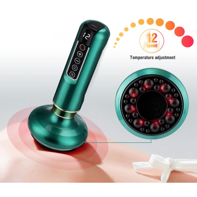 Aparat de masaj Pastsky Incarcare USB 8W Verde