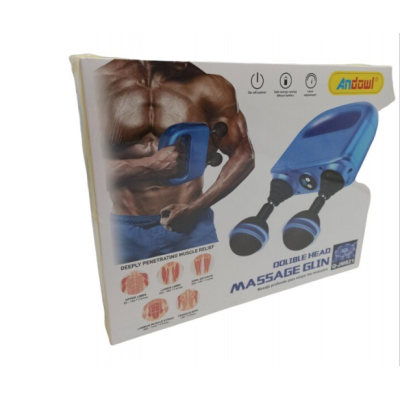 Aparat de masaj pentru relaxare Albastru cu acumulator 2200 mAh Q JM821