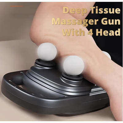 Aparat de masaj S2 cu 4 capete puternice afisaj LCD si manere ergonomice