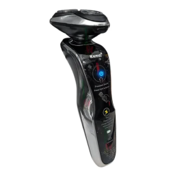 Aparat de ras electric fara fir Kemei KM 8006 pentru barbierit umed si uscat