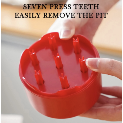 Aparat de scos samburi pentru cirese cu 7 gauri