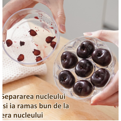 Aparat de scos samburi pentru cirese cu 7 gauri