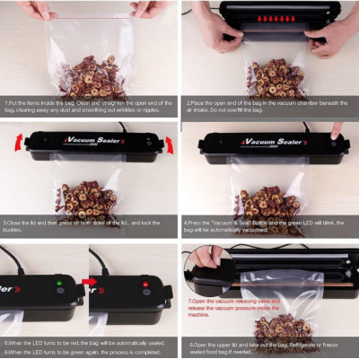 UB Aparat de sigilat si vidat Vacuum Sealer Z NEGRU