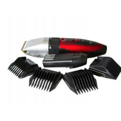 Aparat de tuns Geemy 9 in 1 model GM 550 cu accesorii Rosu