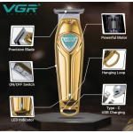 Aparat de tuns profesional VGR  V911 Auriu