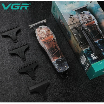 Aparat de tuns profesional VGR V-953 pentru barba si par Multicolor