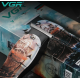 Aparat de tuns profesional VGR V-953 pentru barba si par Multicolor