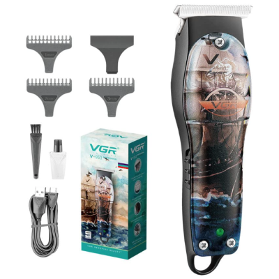 Aparat de tuns profesional VGR V-953 pentru barba si par Multicolor