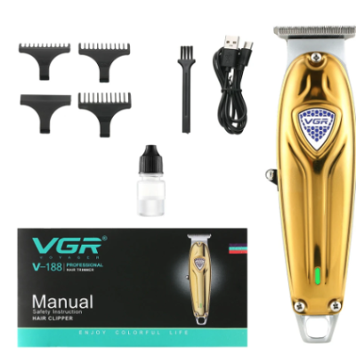 Aparat de tuns profesional VGR V 188 Auriu