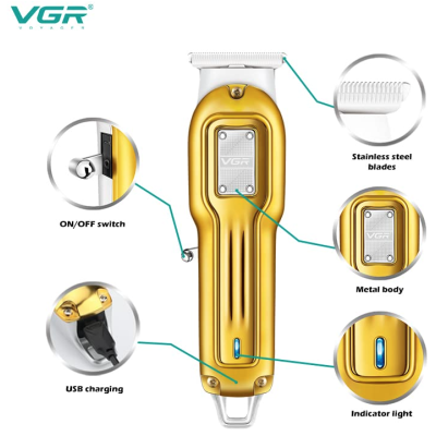 Aparat de tuns profesional VGR V 919 Auriu