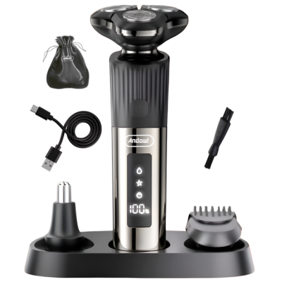 Aparat de tuns universal Andowl Q SH801 model 3 in 1 de 1000 mAh
