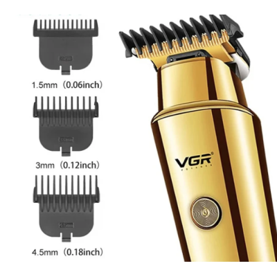 Aparat de tuns VGR 947 Auriu cu 4 atasamente
