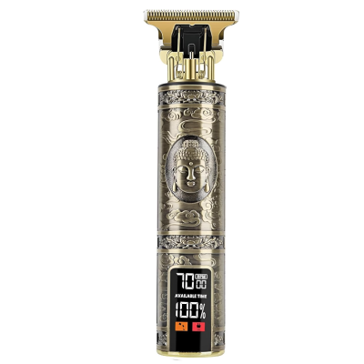 Aparat de tuns VINTAGE T9 cu afisaj si incarcare USB