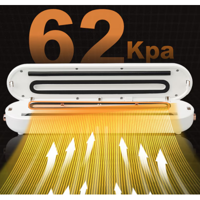 Aparat de vidat automat umed/uscat afisaj LCD 25cm alb