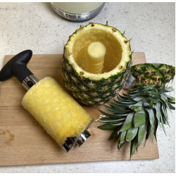 Aparat pentru decojit/feliat ananas