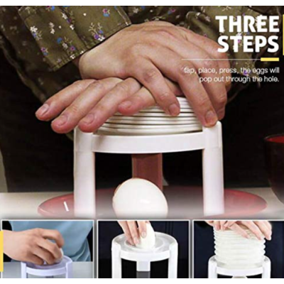 Aparat pentru decojit oua fierte