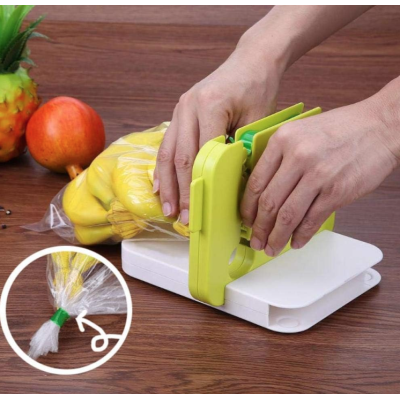 Aparat sigilat pungi manual cu banda adeziva Sealabag