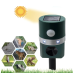 Aparat solar impotriva daunatorilor VERDE cu ultrasunete pentru gradina cu tarus