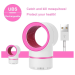 Aparat tip lampa anti-insecte pentru interior/exterior ALB ROZ
