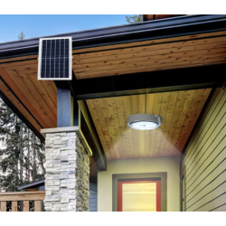 UB Aplica cu incarcare solara 100 W diametru 170 mm si telecomanda  alb rece