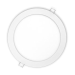 Aplica LED 12W Rotunda Incastrata lumina Alb Cald, diametru 17.4 cm