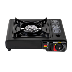 Aragaz camping HappyHome MX777 aprindere automata dubla alimentare butelie spray sau gaz