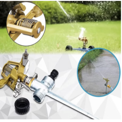 Aspersor Metalic Dur cu Bataie Pentru Gradina sau Gazon