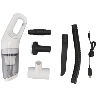 Aspirator ALB de mana JB-168 portabil silentios aspiratie puternica cu Usb 120W Alb