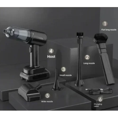 Aspirator auto electric reincarcabil fara fir MDHL MD16 cu acumulator