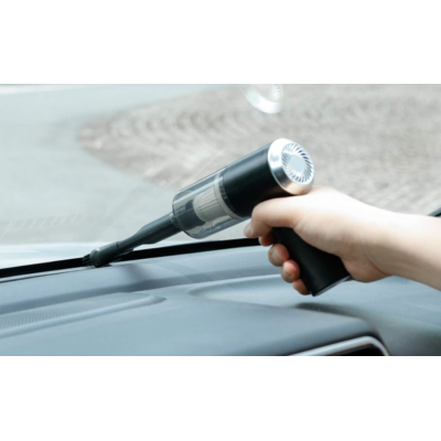 Aspirator auto Fara fir 2in1 120 W Lumina LED Negru