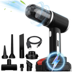 Aspirator auto portabil reincarcabil MDHL MD A3 cu acumulator si multiple capete