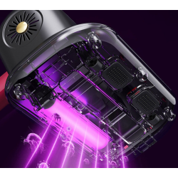 Aspirator portabil acarieni si praf cu acumulator tehnologie UV C