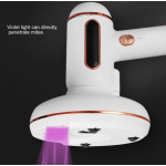 Aspirator portabil de mana  cu dispozitiv de îndepărtare a acarienilor cu lapa UV Alb 