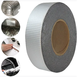 Banda acoperis 150mm x 5M butilica adeziva hidroizolanta bituminoasa durabila Rezistenta la Apa 