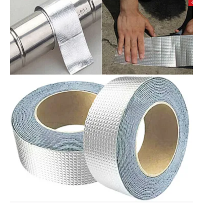 Banda acoperis 150mm x 5M butilica adeziva hidroizolanta bituminoasa durabila Rezistenta la Apa 