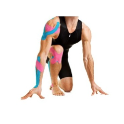 Banda kinesiologica Rocktape 5cm x 5m ALBASTRU