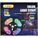 Banda LED multicolora Q ZD933 cu panou solar si telecomanda 5 metri