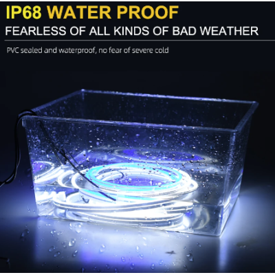 UB Banda Led pentru Capota Masinii cu Aplicatie 180cm ICE BLUE