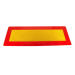 Banda/placa reflectorizanta camioane dreptunghiulara 56 cm Latime x 20cm inaltime