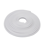 Banda Protectie Usa Auto Alba pentru Usi din Cauciuc 5M 