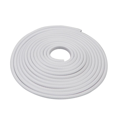 Banda Protectie Usa Auto Alba pentru Usi din Cauciuc 5M