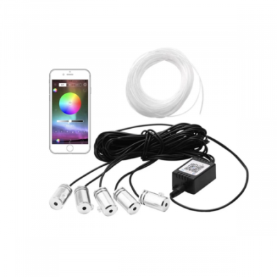 Banda Symphony 18 in 1 lumina ambientala auto RGB dinamice