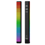 Bara RGB 32 leduri sincronizare muzicala 18 culori (bara de ritm) ACUMULATOR + USB C
