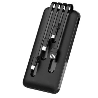 Baterie externa portabila 3 in 1 CD219 capacitate 10000mAh USB LED