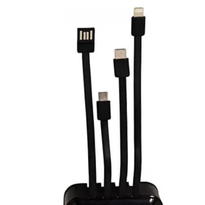 Baterie externa portabila 3 in 1 CD219 capacitate 10000mAh USB LED